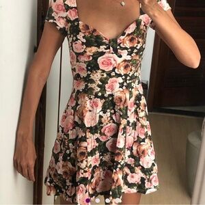 Floral Babydoll Dress